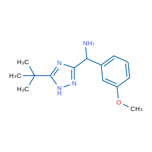 (5-(tert-Butyl)-1H-1,2,4-triazol-3-yl)(3-methoxyphenyl)methanamine 1g