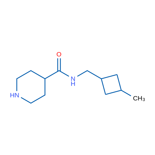 N-((3-Methylcyclobutyl)methyl)piperidine-4-carboxamide 1g