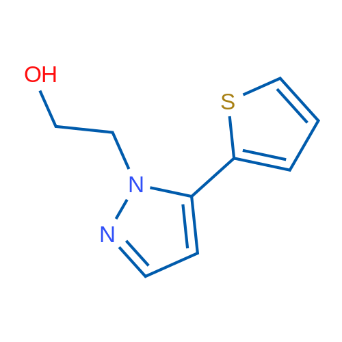 2-(5-(Thiophen-2-yl)-1H-pyrazol-1-yl)ethanol 1g