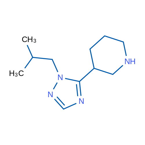 3-(1-Isobutyl-1H-1,2,4-triazol-5-yl)piperidine 1g