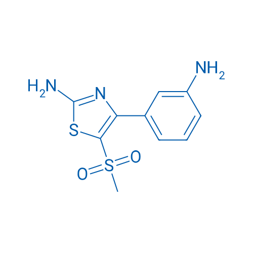 4-(3-Aminophenyl)-5-(methylsulfonyl)thiazol-2-amine 1g