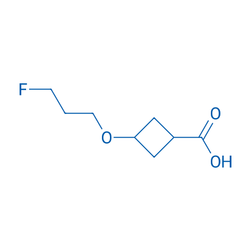 3-(3-Fluoropropoxy)cyclobutanecarboxylic acid 1g