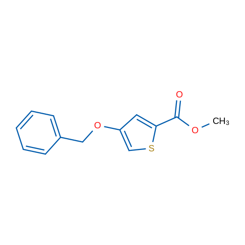 Methyl 4-(benzyloxy)thiophene-2-carboxylate 1g
