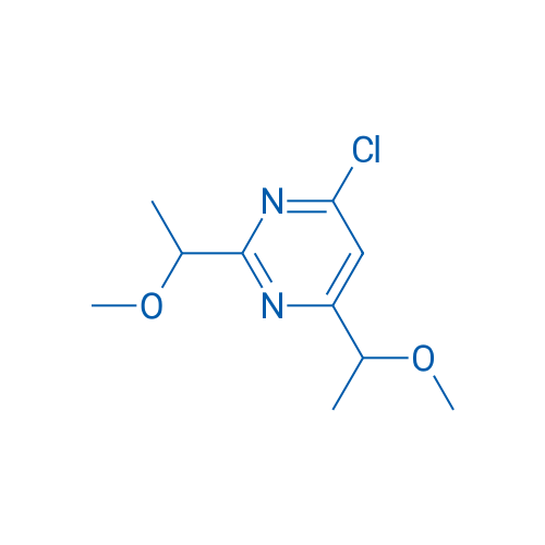 4-Chloro-2,6-bis(1-methoxyethyl)pyrimidine 1g