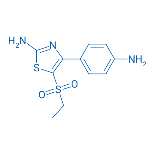 4-(4-Aminophenyl)-5-(ethylsulfonyl)thiazol-2-amine 1g