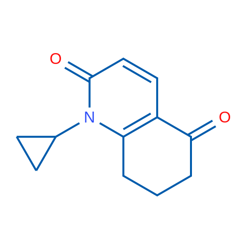 1-Cyclopropyl-7,8-dihydroquinoline-2,5(1H,6H)-dione 1g