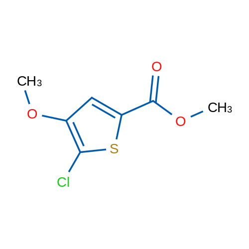 Methyl 5-chloro-4-methoxythiophene-2-carboxylate 1g