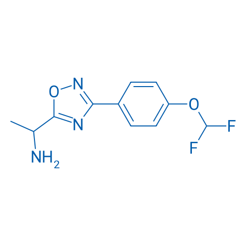1-(3-(4-(Difluoromethoxy)phenyl)-1,2,4-oxadiazol-5-yl)ethanamine 1g