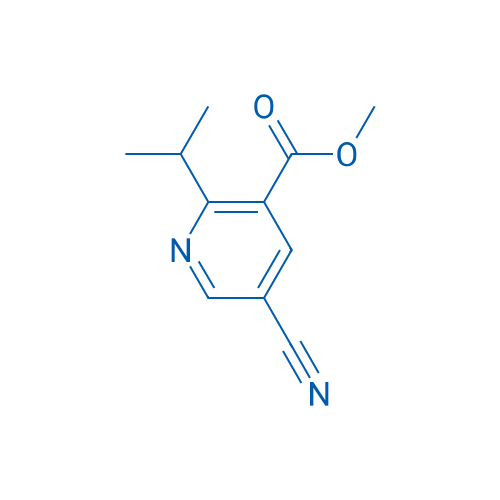 Methyl 5-cyano-2-isopropylnicotinate 1g