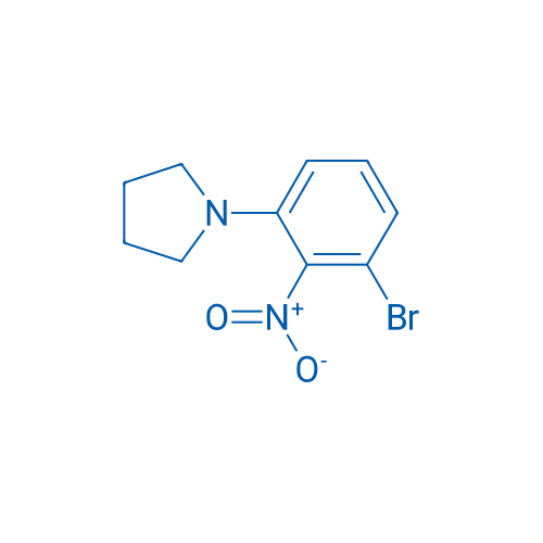 1-(3-Bromo-2-nitrophenyl)pyrrolidine 1g