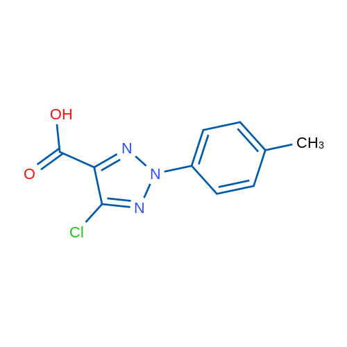 5-Chloro-2-(p-tolyl)-2H-1,2,3-triazole-4-carboxylic acid 1g