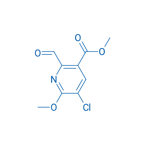 Methyl 5-chloro-2-formyl-6-methoxynicotinate 1g