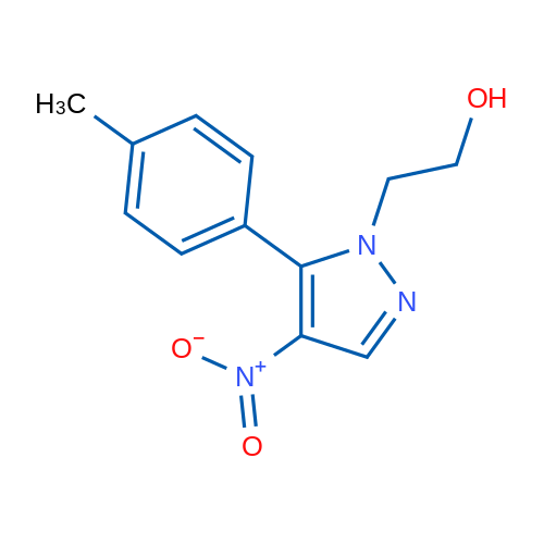 2-(4-Nitro-5-(p-tolyl)-1H-pyrazol-1-yl)ethanol 1g