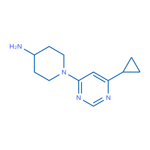 1-(6-Cyclopropylpyrimidin-4-yl)piperidin-4-amine 1g