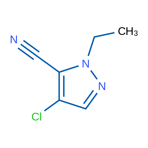 4-Chloro-1-ethyl-1H-pyrazole-5-carbonitrile 1g