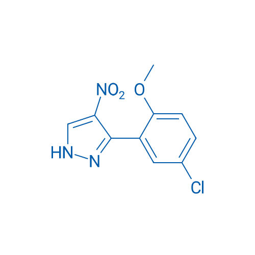 3-(5-Chloro-2-methoxyphenyl)-4-nitro-1H-pyrazole 1g