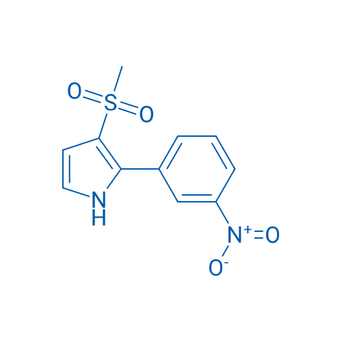 3-(Methylsulfonyl)-2-(3-nitrophenyl)-1H-pyrrole 1g