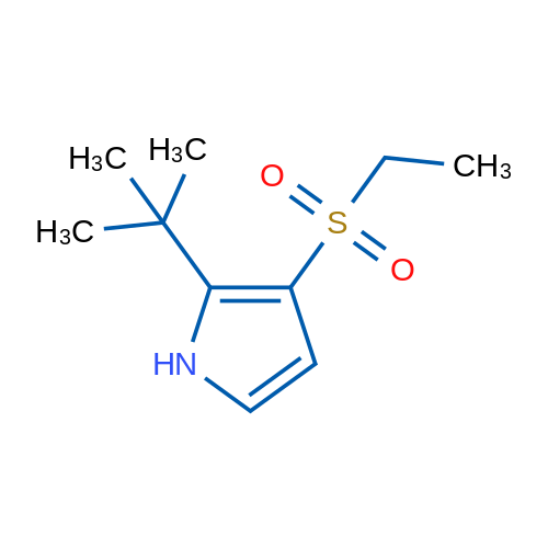 2-(tert-Butyl)-3-(ethylsulfonyl)-1H-pyrrole 1g