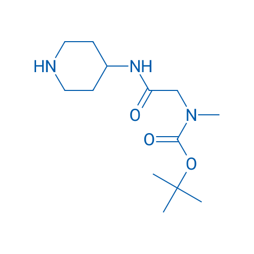 tert-Butyl methyl(2-oxo-2-(piperidin-4-ylamino)ethyl)carbamate 1g