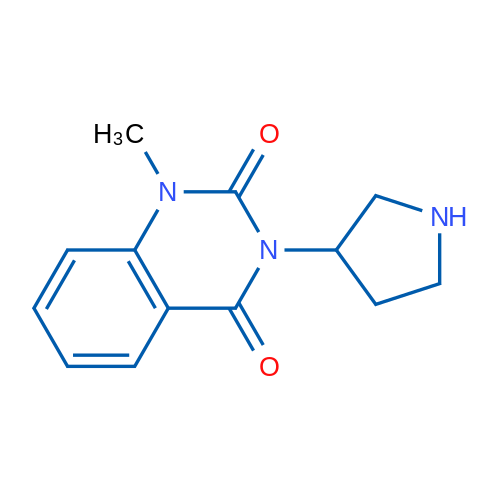 1-Methyl-3-(pyrrolidin-3-yl)quinazoline-2,4(1H,3H)-dione 1g