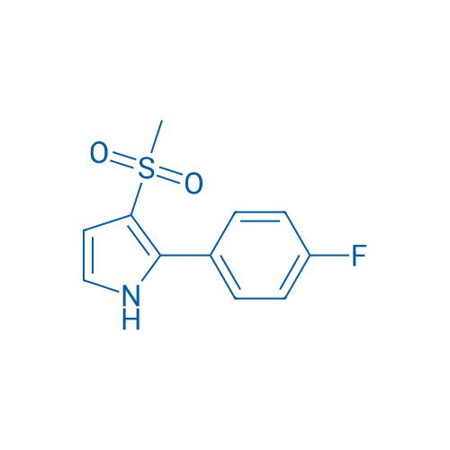 2-(4-Fluorophenyl)-3-(methylsulfonyl)-1H-pyrrole 1g