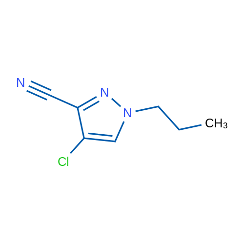 4-Chloro-1-propyl-1H-pyrazole-3-carbonitrile 1g