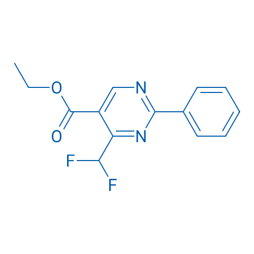 Ethyl 4-(difluoromethyl)-2-phenylpyrimidine-5-carboxylate 1g
