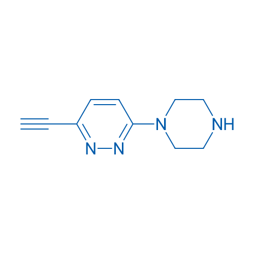 3-Ethynyl-6-(piperazin-1-yl)pyridazine 1g