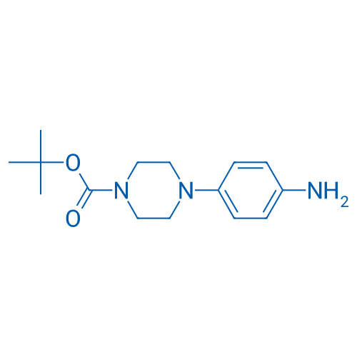 tert-Butyl 4-(4-aminophenyl)piperazine-1-carboxylate 250mg