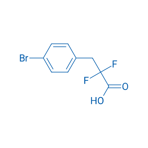 3-(4-Bromophenyl)-2,2-difluoropropanoic acid 50mg