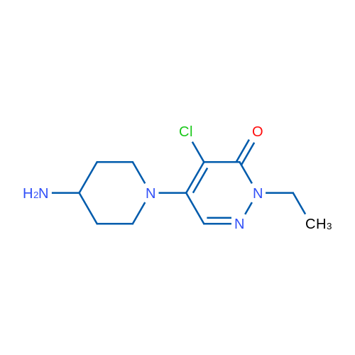 5-(4-Aminopiperidin-1-yl)-4-chloro-2-ethylpyridazin-3(2H)-one 1g