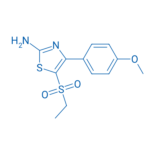 5-(Ethylsulfonyl)-4-(4-methoxyphenyl)thiazol-2-amine 1g
