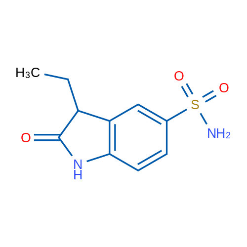 3-Ethyl-2-oxoindoline-5-sulfonamide 1g