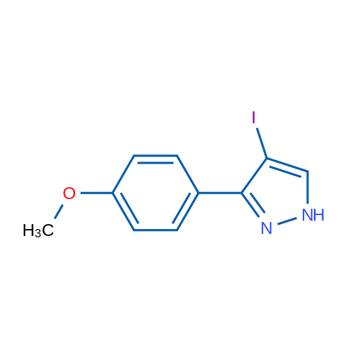 4-Iodo-3-(4-methoxyphenyl)-1H-pyrazole 1g