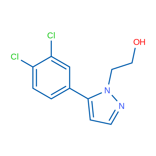 2-(5-(3,4-Dichlorophenyl)-1H-pyrazol-1-yl)ethanol 1g