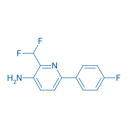 2-(Difluoromethyl)-6-(4-fluorophenyl)pyridin-3-amine 1g