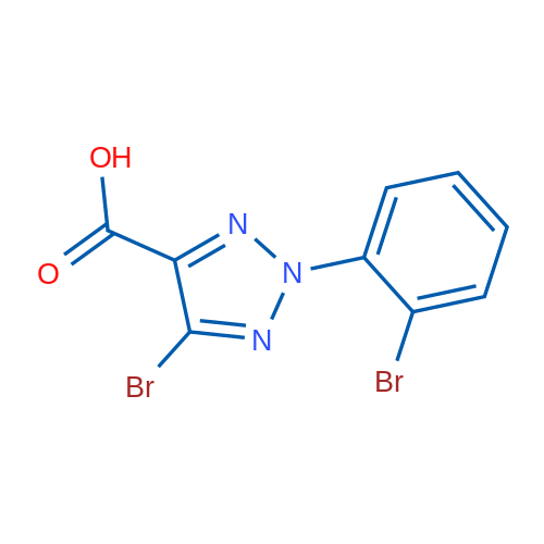 5-Bromo-2-(2-bromophenyl)-2H-1,2,3-triazole-4-carboxylic acid 1g