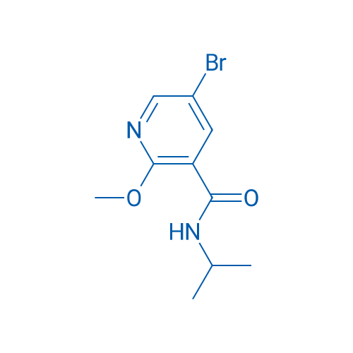 5-Bromo-N-isopropyl-2-methoxynicotinamide 250mg