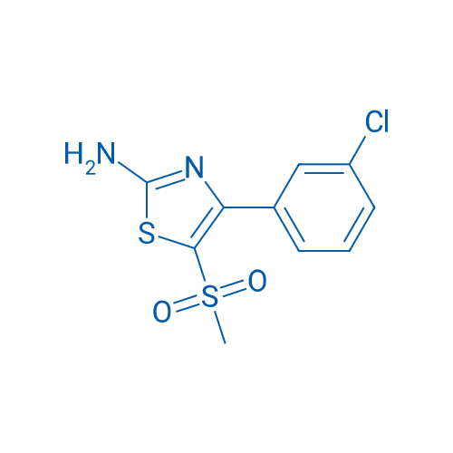 4-(3-Chlorophenyl)-5-(methylsulfonyl)thiazol-2-amine 1g