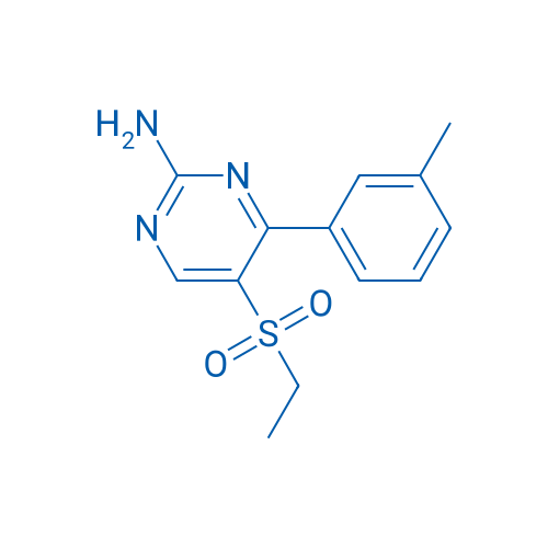 5-(Ethylsulfonyl)-4-(m-tolyl)pyrimidin-2-amine 1g