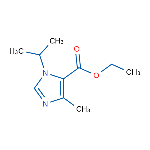 Ethyl 1-isopropyl-4-methyl-1H-imidazole-5-carboxylate 1g