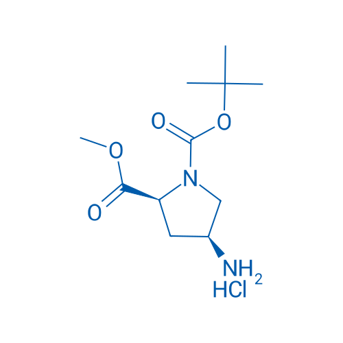 Boc-cis-4-amino-L-proline methyl esterhydrochloride salt 100mg