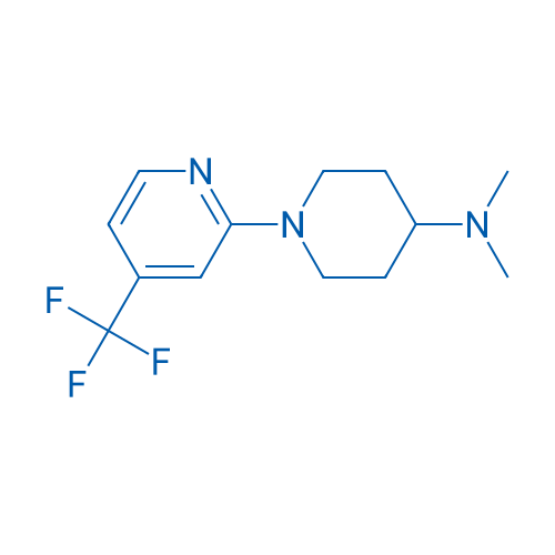 N,N-Dimethyl-1-(4-(trifluoromethyl)pyridin-2-yl)piperidin-4-amine 1g
