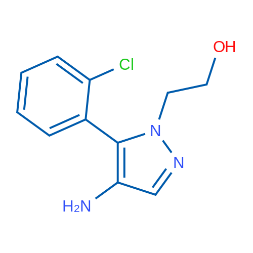 2-(4-Amino-5-(2-chlorophenyl)-1H-pyrazol-1-yl)ethanol 1g
