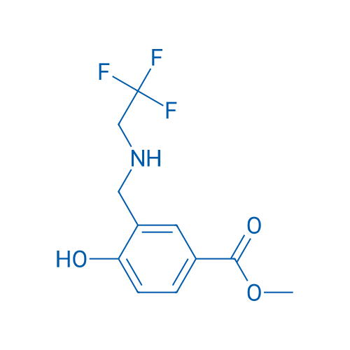 Methyl 4-hydroxy-3-(((2,2,2-trifluoroethyl)amino)methyl)benzoate 1g