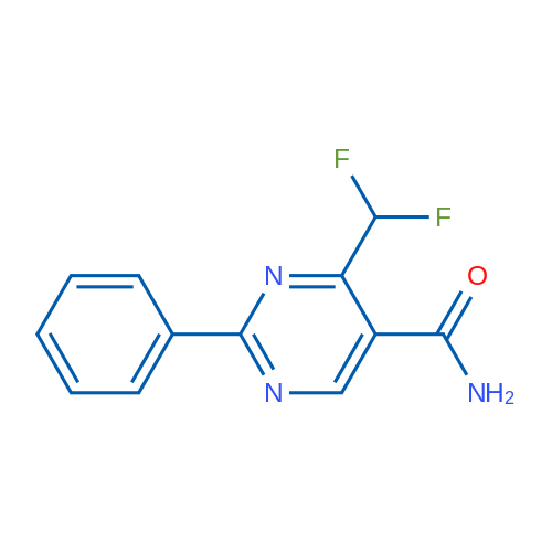 4-(Difluoromethyl)-2-phenylpyrimidine-5-carboxamide 1g