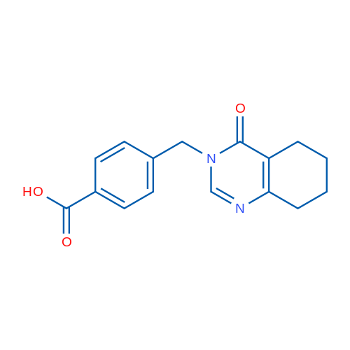 4-((4-Oxo-5,6,7,8-tetrahydroquinazolin-3(4H)-yl)methyl)benzoic acid 1g