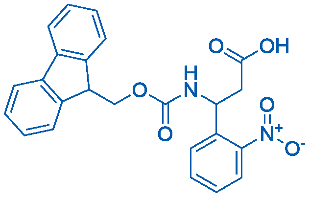 Fmoc-3-amino-3-(2-nitro-penyl)-propionic acid 250mg