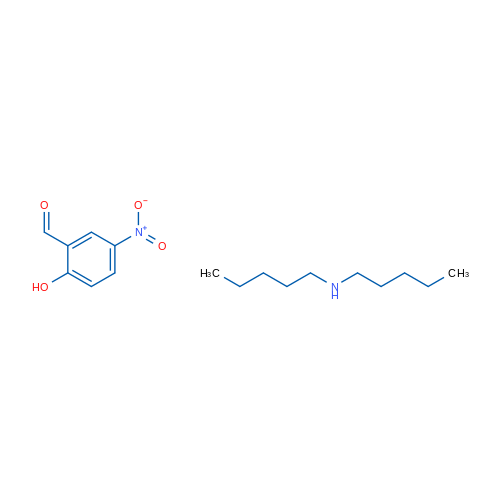 2-Hydroxy-5-nitrobenzaldehyde compound with dipentylamine (1:1) 1g