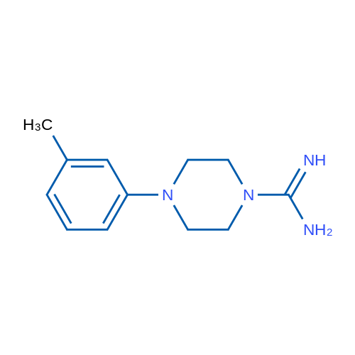 4-(3-Methylphenyl)piperazine-1-carboximidamide 1g